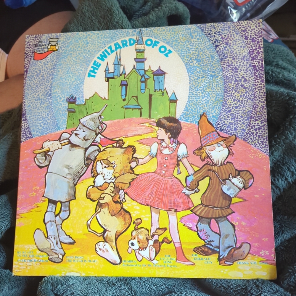 Wizard of Oz vinyl record vintage